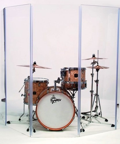 Звукоизоляционный экран для барабанов Фото 1